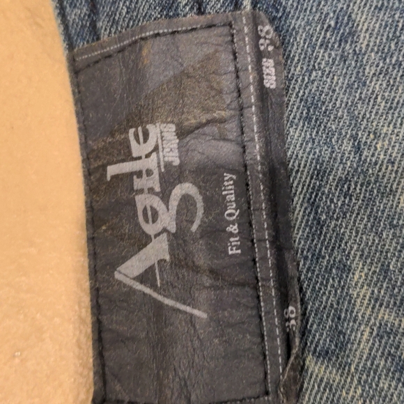 Patriotic Jean Shorts Size 38 - Picture 6 of 6